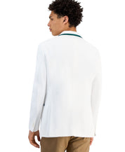 Tommy Hilfiger Mens Modern fit Suit Jacket Blazer 46 S White Green Tipped