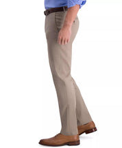 Haggar Mens Slim fit Dress Pants 36 / 29 Beige Solid