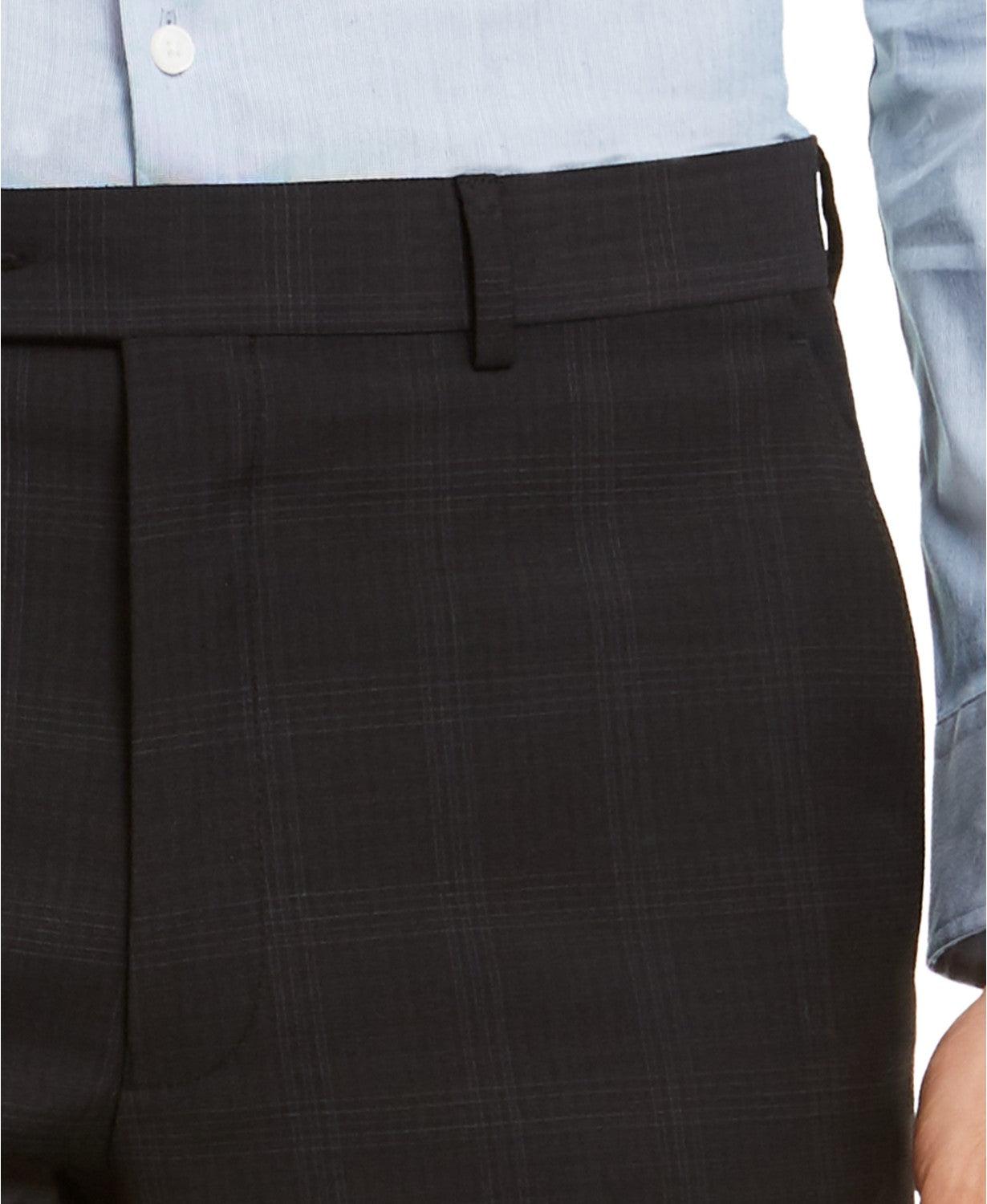 Calvin Klein Men's Slim-Fit Wool Blend Suit Separates Pants 28 x 29