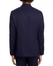 Hart Schaffner Marx Mens Regular fit Sport Coat Blazer 52 R Navy Blue Solid