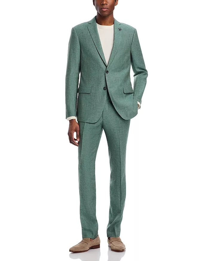 John Varvatos Star Usa Mens Slim fit Suit Jacket Blazer 40 S Green Solid