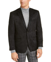 Lauren Ralph Lauren Men's Black Velvet Sport Coat Classic fit 46L