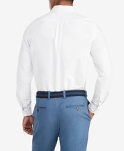 Tommy Hilfiger Mens New England Solid Oxford Button Down Shirt White Small