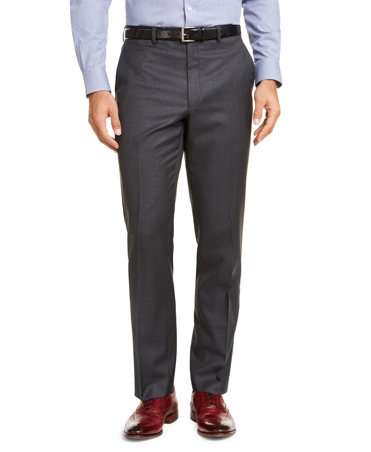 Lauren Ralph Lauren Mens Classic fit Dress Pants 36 / 30 Grey Stretch