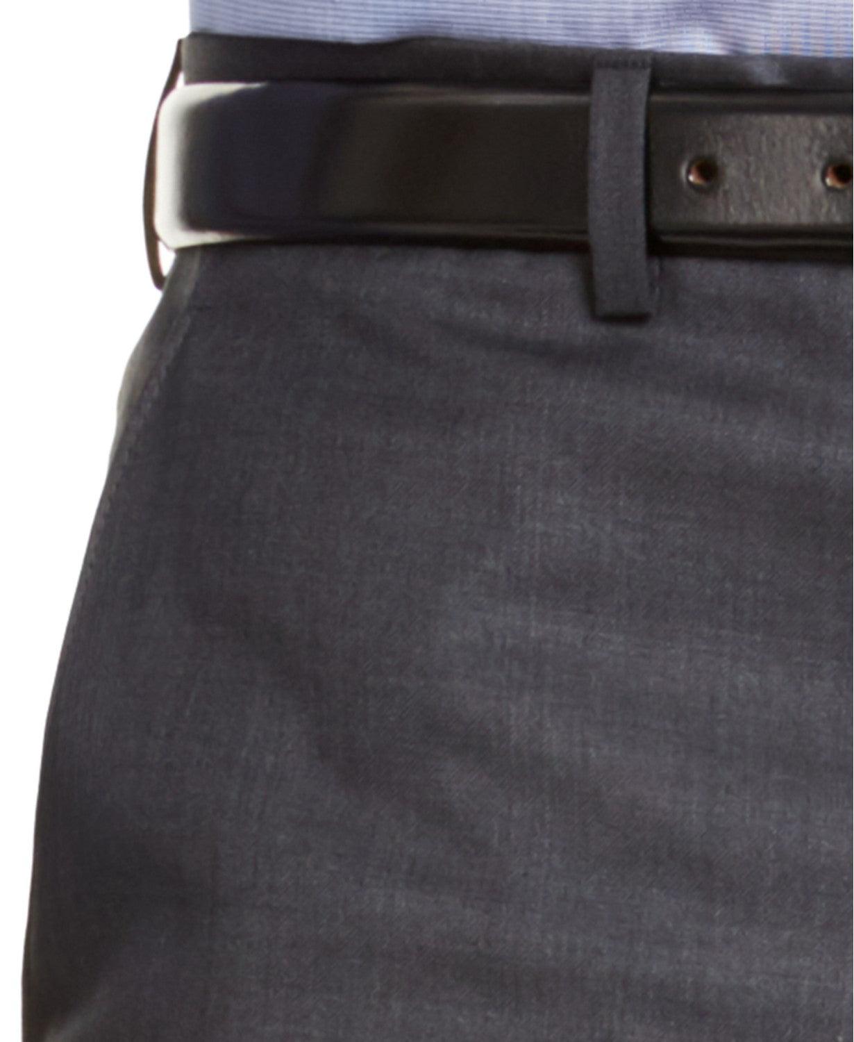 Lauren Ralph Lauren Mens Classic fit Dress Pants 36 / 32 Grey Solid Stretch