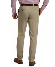 Haggar Mens Classic fit Dress Pants 34 / 32 Beige Solid