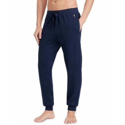 Ralph Lauren Men's Waffle Knit Jogger Pajama Pants Navy Blue XXL