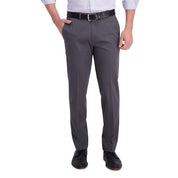 Haggar Mens Straight fit Dress Pants 36 / 32 Dark Grey