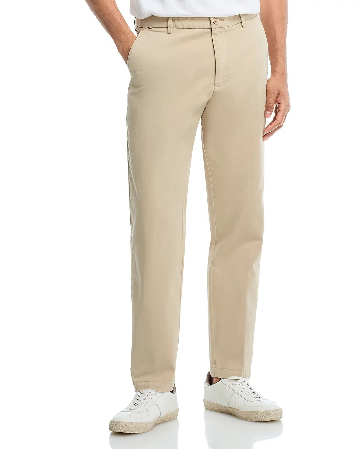 HUGO BOSS Mens Kane Regular Tapered Fit Pants Size 36 x 32 Beige Khaki