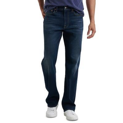 Lucky Brand 181 Relaxed Straight Jeans Balsam Men's Navy 42X30