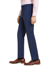 Calvin Klein Mens Slim fit Dress Pants 33 / 32 Blue Solid