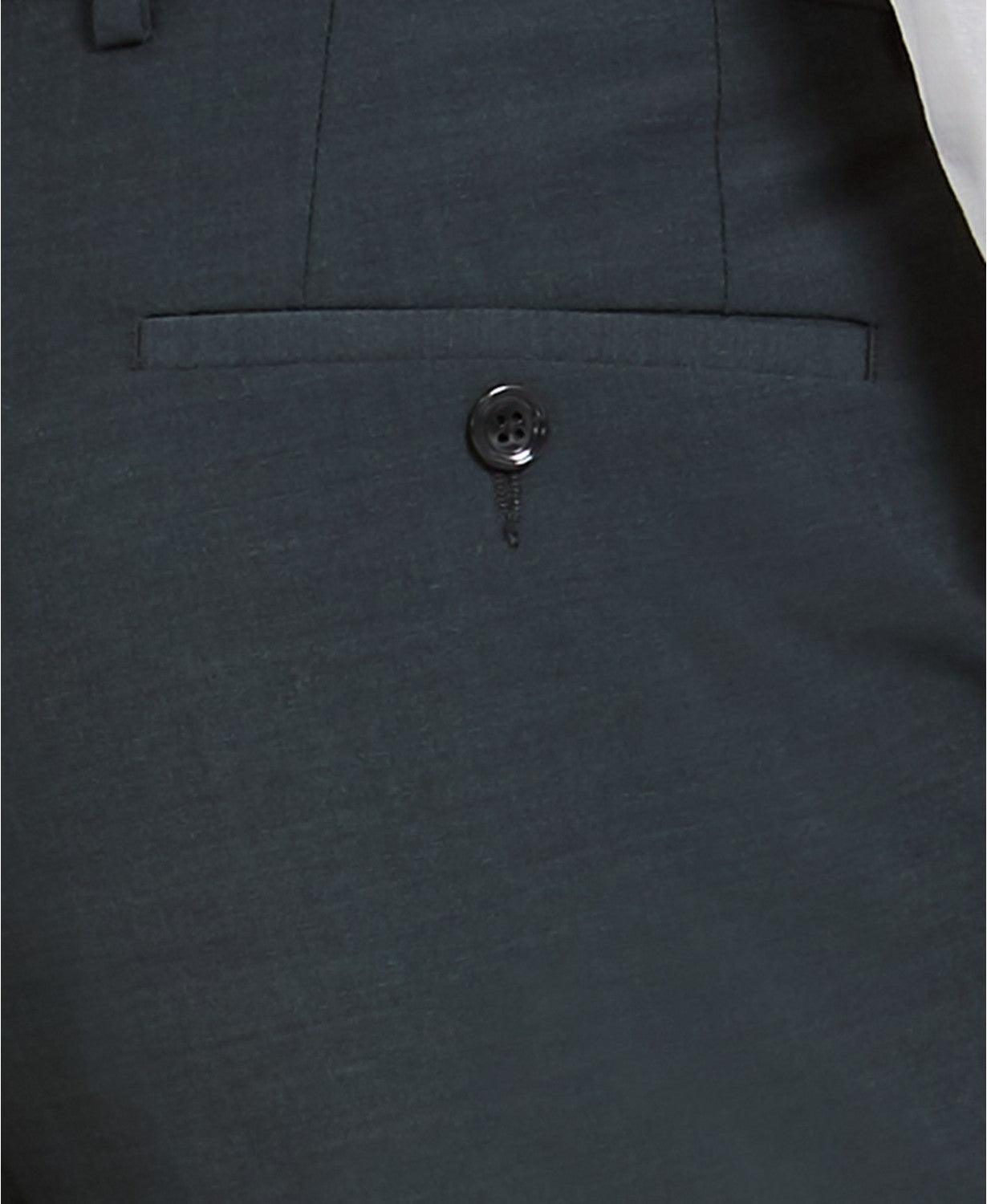 Bar III Mens Slim-Fit Suit Pants Emerald Green 32 x 34