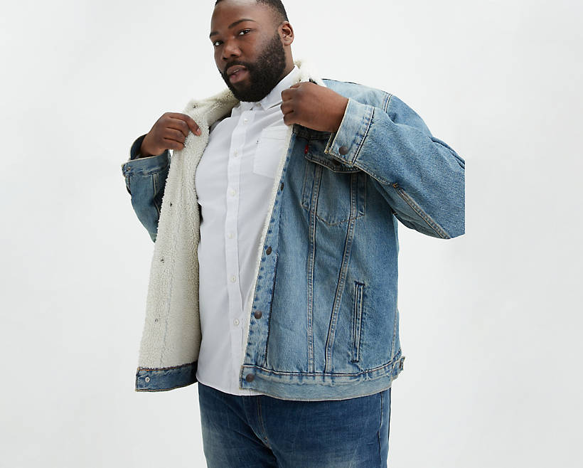 Levi's Mens Regular fit Denim Jacket Coat XXXL Yellow Solid