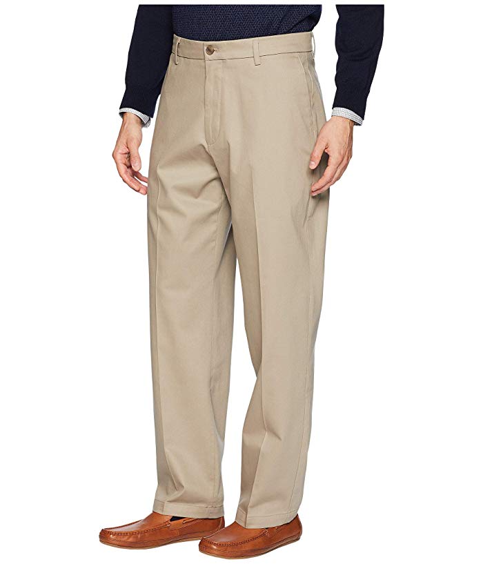 Dockers Men's  Signature Khakis Relaxed Fit Pants Beige Tan 40 X 34