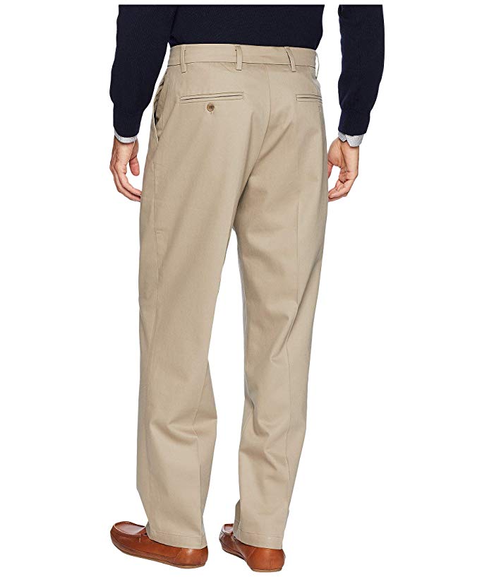 Dockers Men's  Signature Khakis Relaxed Fit Pants Beige Tan 40 X 34