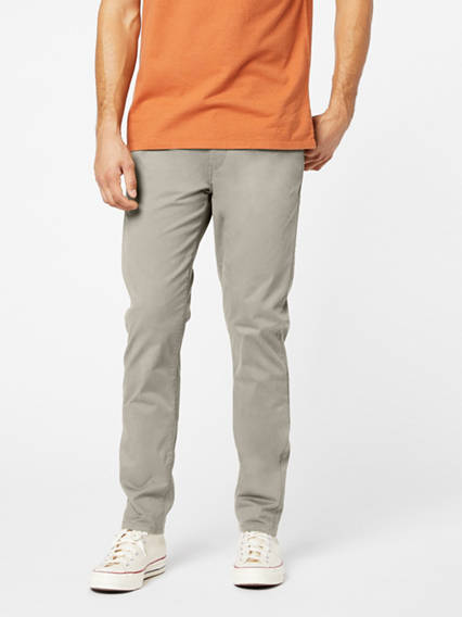 Dockers Men's Supreme Flex Porcelain Khaki Jeans 36 x 32
