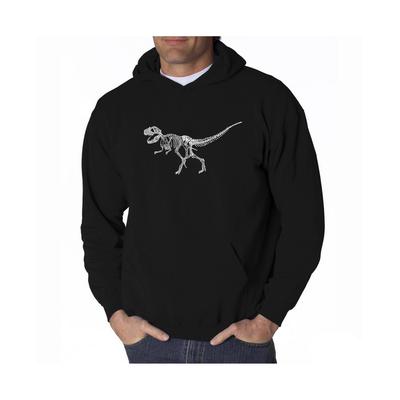 La Pop Art Mens Regular fit Long Sleeve Hoodie Sweatshirt Medium Black