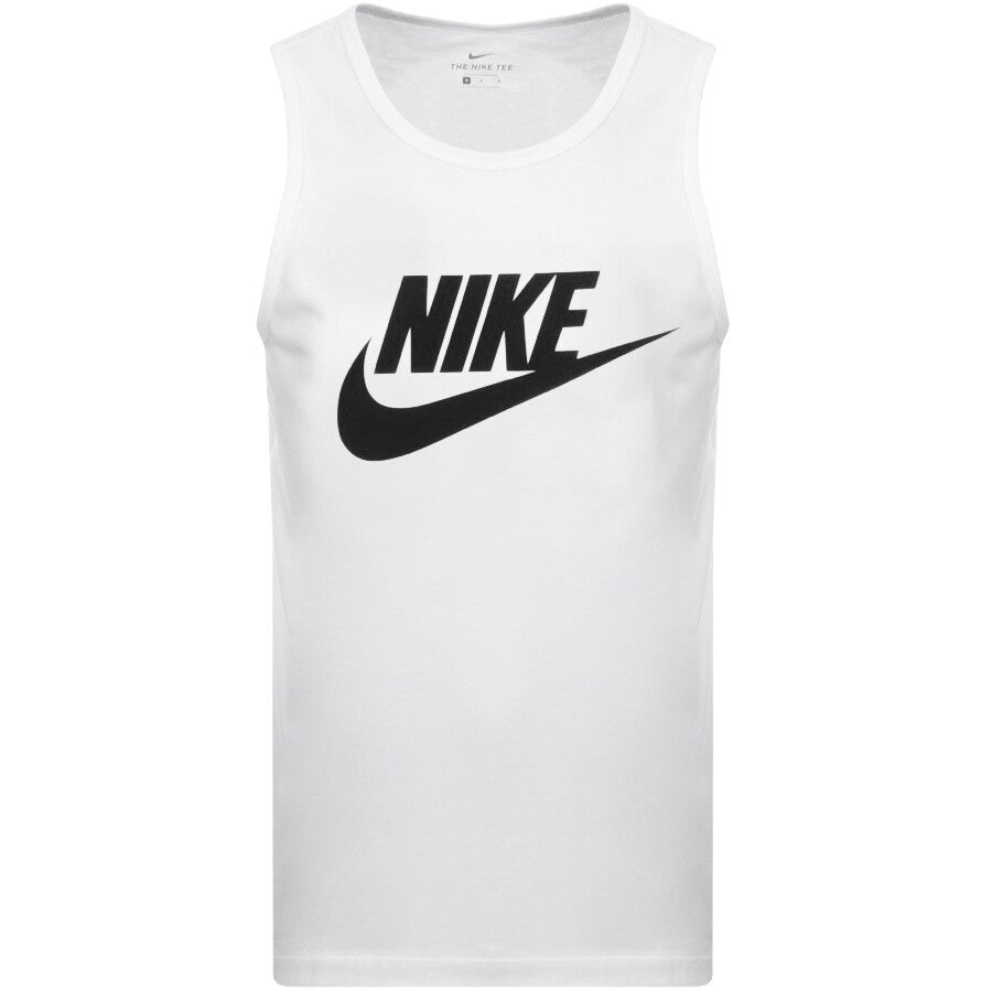 Men's Nike Sportswear Futura Logo Tank Top M White/Black