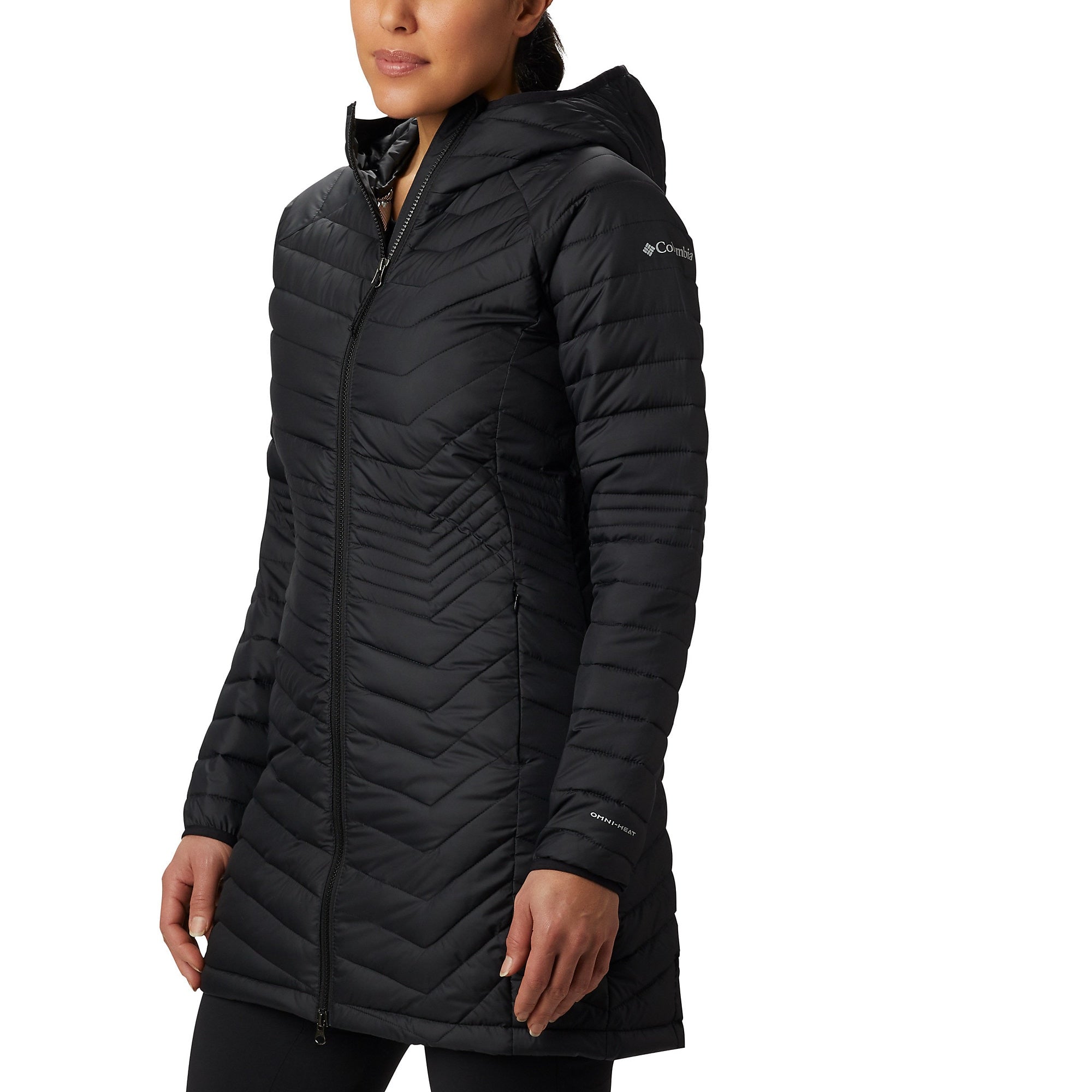 Columbia Womens Regular fit Puffer Jacket Coat XL Black Solid