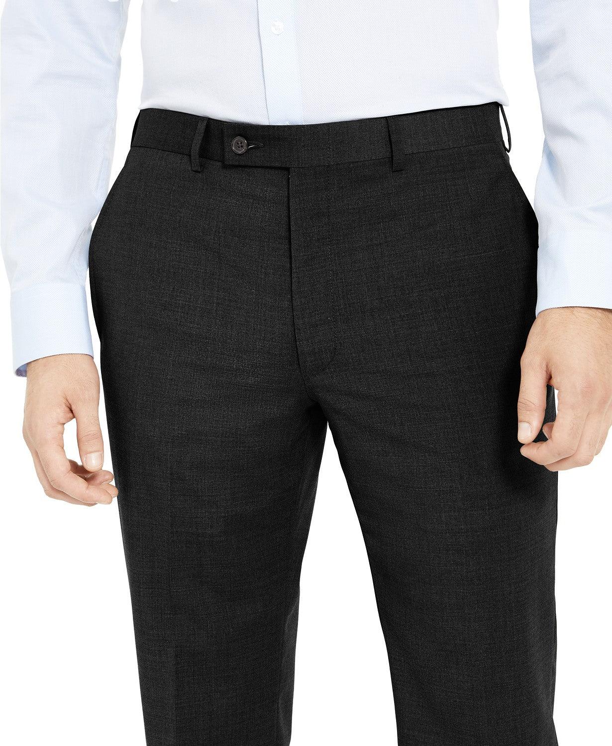 Lauren Ralph Lauren Men's Classic Fit UltraFlex Dress Pants Black 40 x 30