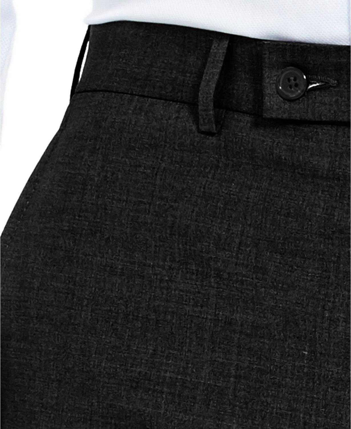 Lauren Ralph Lauren Men's Wool-Blend Classic-Fit Black Pants 38 x 32