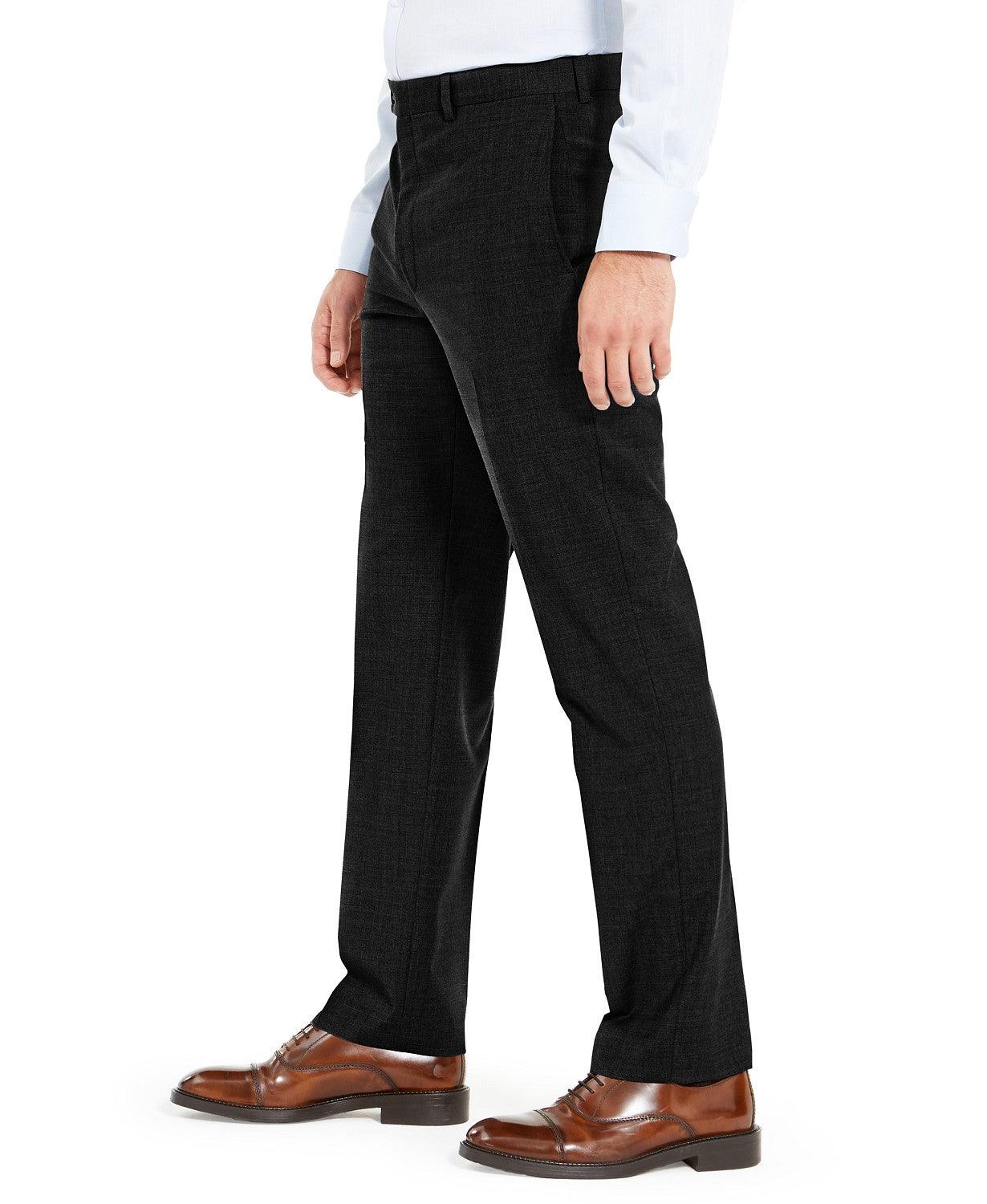 Lauren Ralph Lauren Men's Classic Fit UltraFlex Dress Pants Black 40 x 30