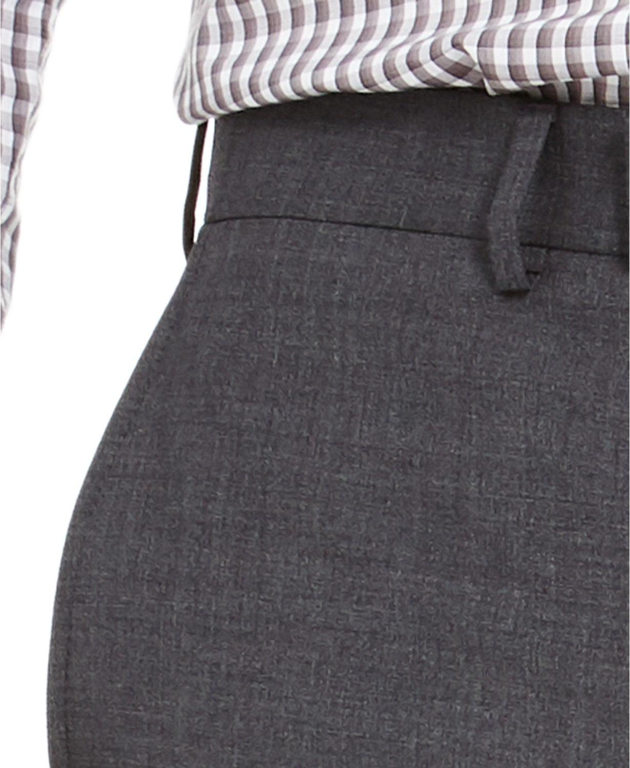 Lauren Ralph Lauren Men's Wool-Blend Classic-Fit Charcoal Pants 34 x 30