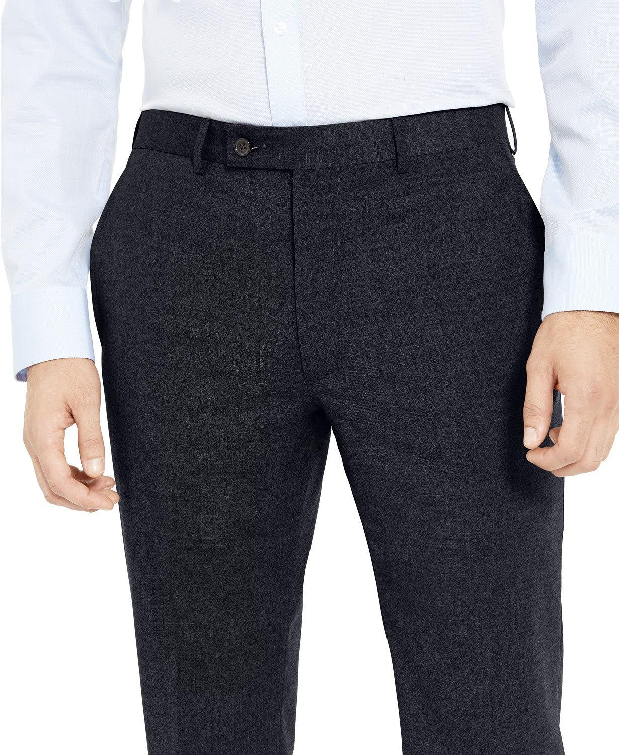 Lauren Ralph Lauren Mens Wool Blend Dress Pants Navy 40 x 30