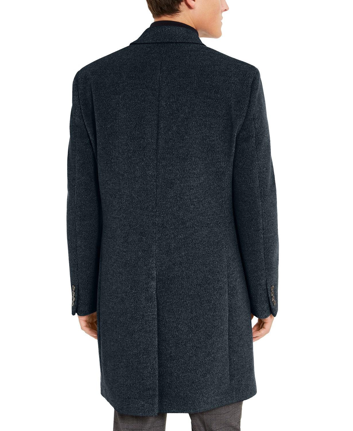 Tommy Hilfiger Mens Slim fit Overcoat Coat 42 R Blue