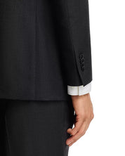 Peter Millar Mens Classic fit 2 Piece Suit 40 S Pants 34 Charcaol Gray Solid
