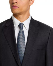 Peter Millar Mens Classic fit 2 Piece Suit 40 S Pants 34 Charcaol Gray Solid