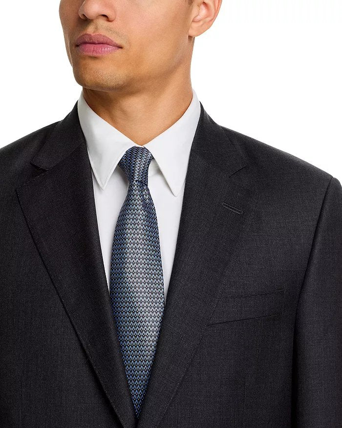 Peter Millar Mens Classic fit 2 Piece Suit 40 S Pants 34 Charcaol Gray Solid