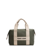 Tommy Hilfiger Mens Jeans Retro Duffle Bag Green