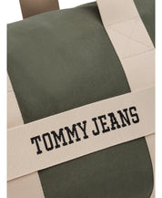 Tommy Hilfiger Mens Jeans Retro Duffle Bag Green