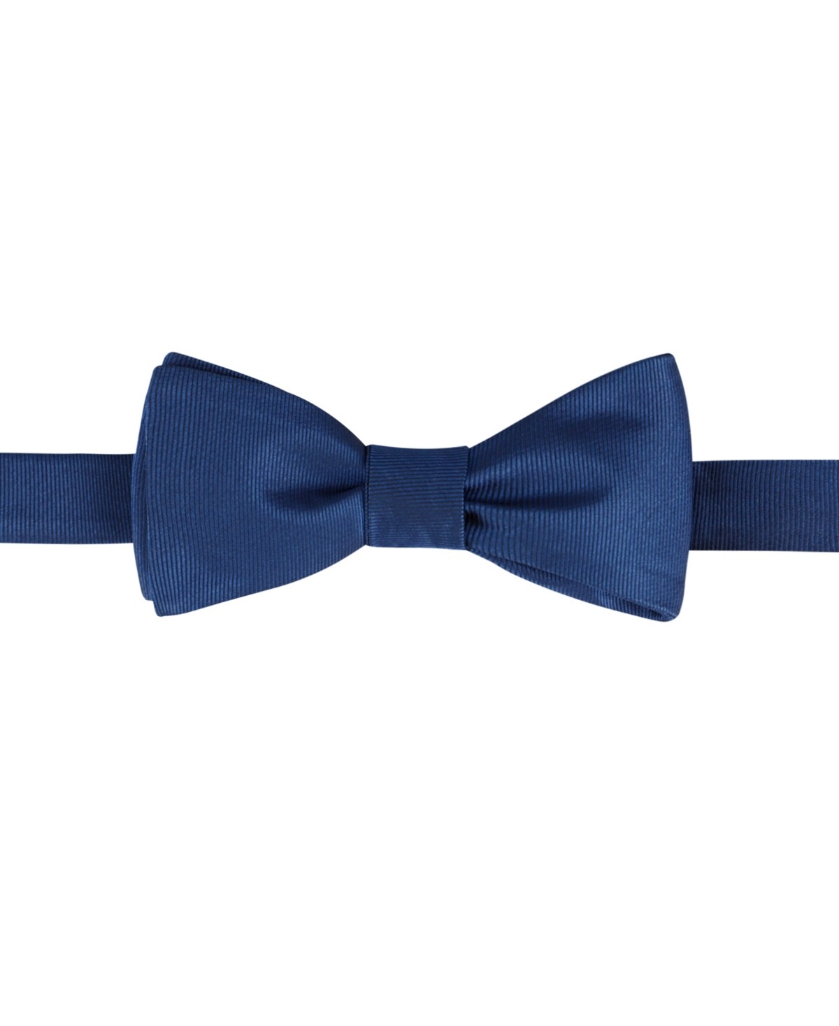 Calvin Klein Mens Unison Solid Self-Tie Bow Tie Blue Navy