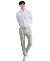 Kenneth Cole Mens Slim fit Dress Pants 34 / 30 Beige Solid Stretch