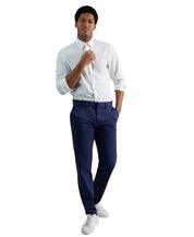 Kenneth Cole Mens Slim fit Dress Pants Knit 34 / 30 Navy  Blue Solid