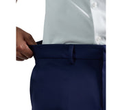 Kenneth Cole Mens Slim fit Dress Pants Knit 34 / 30 Navy  Blue Solid