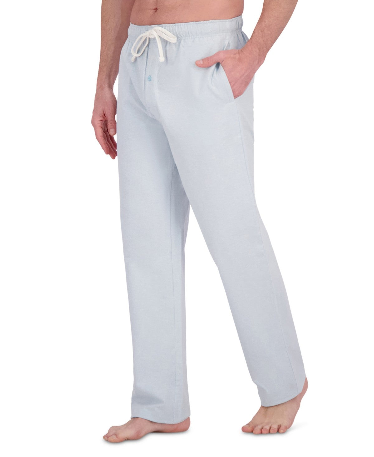 Hanes Mens Pajama Pants Clean Aquamarine XL
