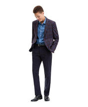 Tommy Hilfiger Mens Modern fit Sport Coat Blazer 40 R Red Blue Plaid