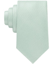 Tommy Hilfiger Mens Meridian Textured Solid Neck Tie Green