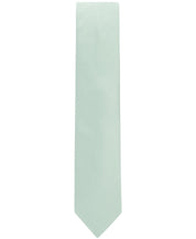 Tommy Hilfiger Mens Meridian Textured Solid Neck Tie Green