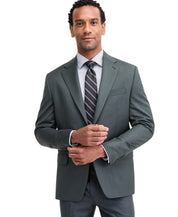 Michael Kors Mens Classic fit Wool Suit Jacket Blazer 44 R Olive Green Solid
