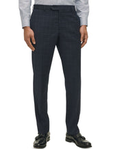 Brooks Brothers Mens Classic fit Wool Dress Pants 32 / 32 Navy  Blue Check