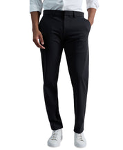 Kenneth Cole Mens Slim fit Dress Pants Knit 34 / 30 Black Solid