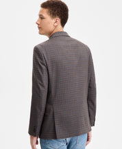Tommy Hilfiger Mens Modern fit Sport Coat Blazer 36 R Brown Check