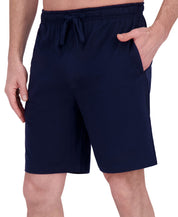 Hanes Mens Jersey 2 pack  Pajama Shorts Medium Blue/beige