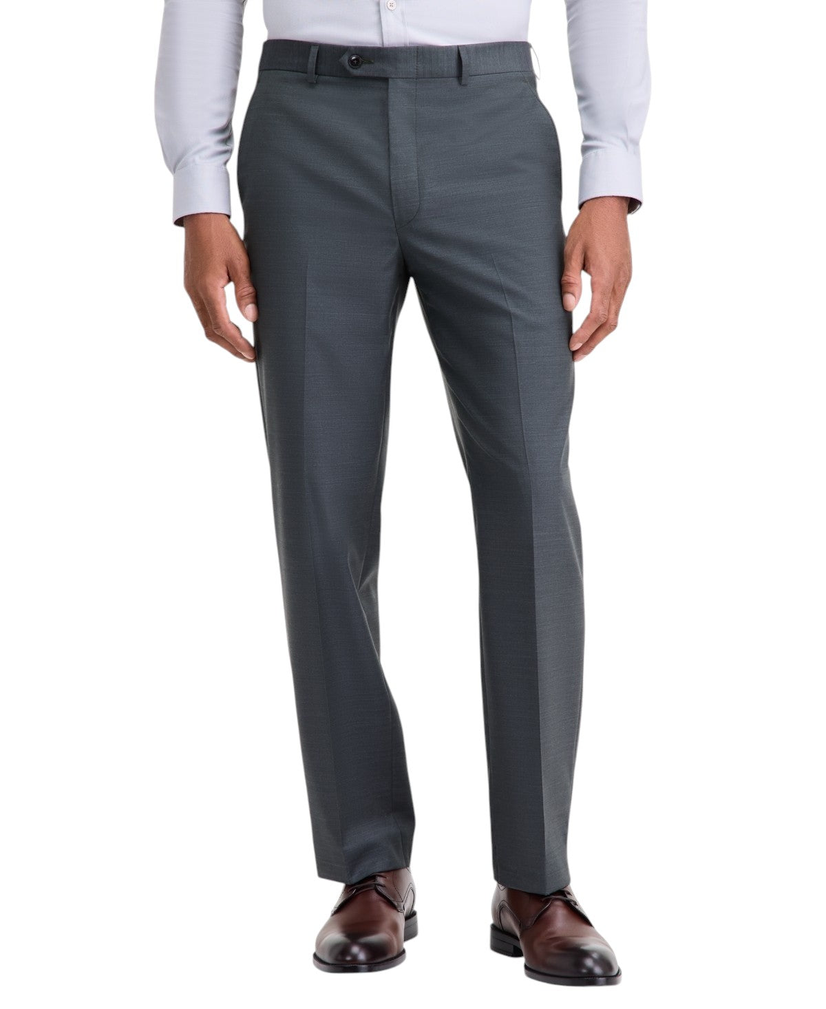 Michael Kors Mens Classic fit Wool Dress Pants 42 / 30 Olive Green Solid