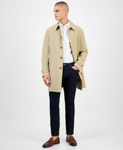 Michael Kors Men's Classic-Fit Raincoat Coat 40 S Beige