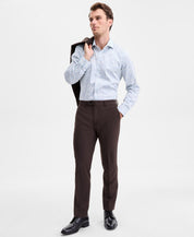 Bar Iii Mens Slim fit Dress Pants 30 / 32 Brown Solid Stretch